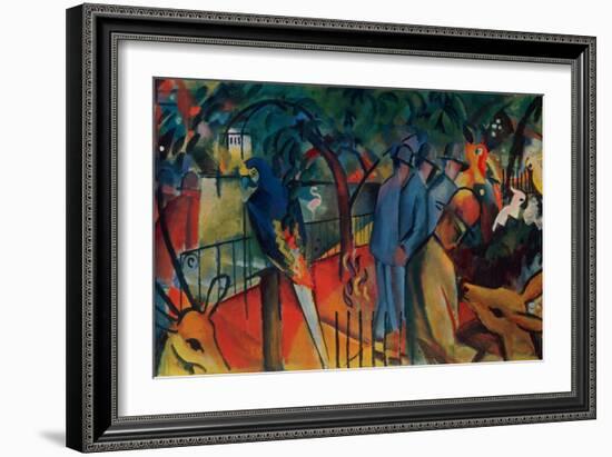 Zoological Garden I., 1912-Auguste Macke-Framed Giclee Print