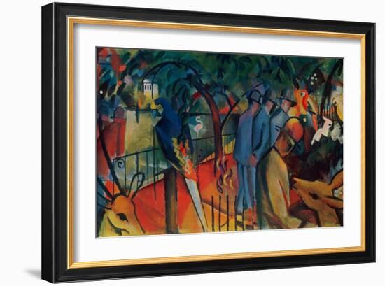 Zoological Garden I., 1912-Auguste Macke-Framed Giclee Print