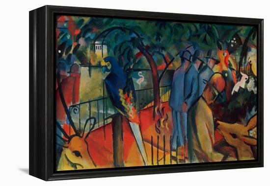 Zoological Garden I., 1912-Auguste Macke-Framed Premier Image Canvas