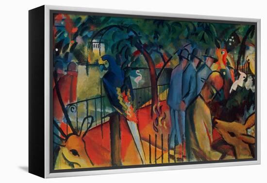 Zoological Garden I., 1912-Auguste Macke-Framed Premier Image Canvas