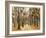 Zoological Gardens in Autumn with Figures Walking; Tiergarten Im Herbst Mit Spaziergangern-Max Liebermann-Framed Giclee Print