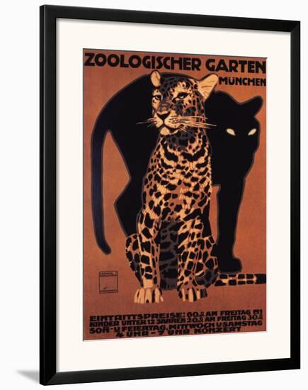 Zoologischer Garten, 1912-null-Framed Art Print