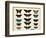 Zoology: Plate of Butterflies Painted on Glass by John James Audubon (1780-1851) 19Th Century Colle-John James Audubon-Framed Giclee Print