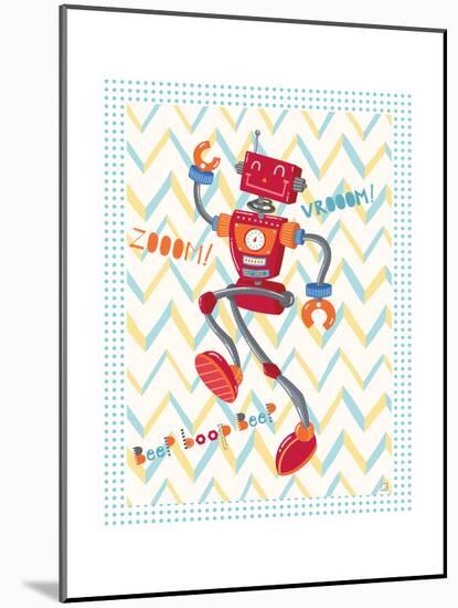 Zoom Robot-Christina Skapriwsky-Mounted Art Print