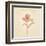 Zoomer Schoon Tulip on White Crop-Cheri Blum-Framed Art Print