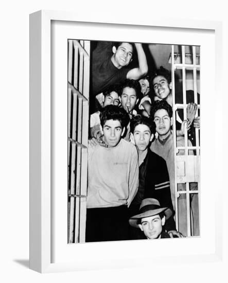 Zoot Suit Riots in Los Angeles-null-Framed Photo