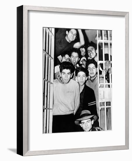 Zoot Suit Riots in Los Angeles-null-Framed Photo