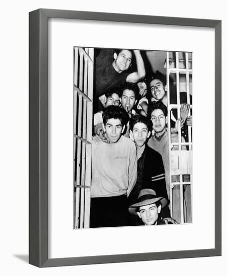 Zoot Suit Riots in Los Angeles-null-Framed Photo