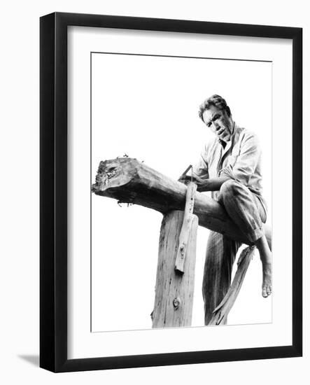 Zorba the Greek, Anthony Quinn, 1964-null-Framed Photo