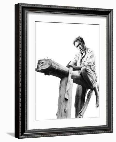 Zorba the Greek, Anthony Quinn, 1964-null-Framed Photo