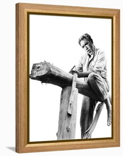 Zorba the Greek, Anthony Quinn, 1964-null-Framed Stretched Canvas