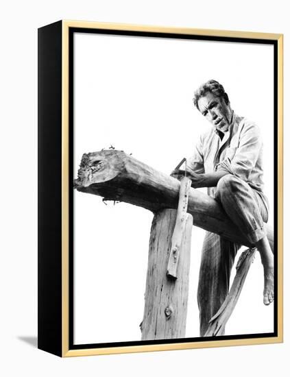 Zorba the Greek, Anthony Quinn, 1964-null-Framed Stretched Canvas