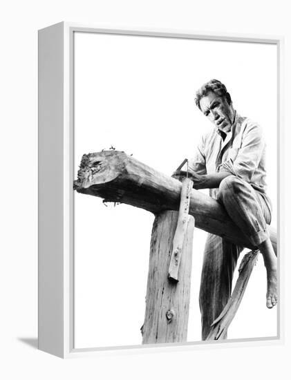 Zorba the Greek, Anthony Quinn, 1964-null-Framed Stretched Canvas