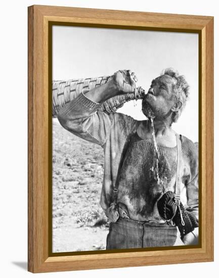 Zorba the Greek, Anthony Quinn, 1964-null-Framed Stretched Canvas