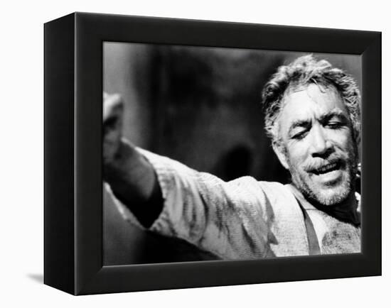 Zorba the Greek, Anthony Quinn, 1964-null-Framed Stretched Canvas