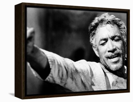 Zorba the Greek, Anthony Quinn, 1964-null-Framed Stretched Canvas