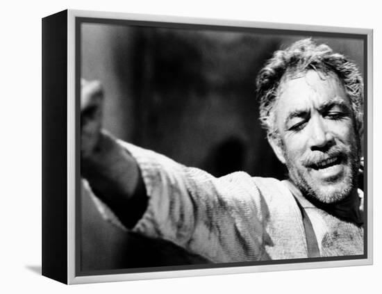 Zorba the Greek, Anthony Quinn, 1964-null-Framed Stretched Canvas