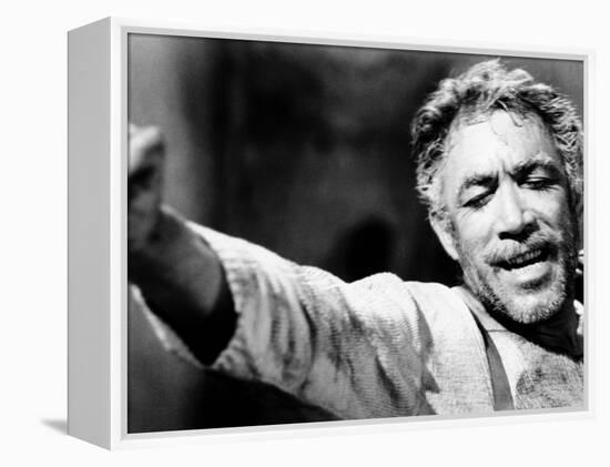 Zorba the Greek, Anthony Quinn, 1964-null-Framed Stretched Canvas