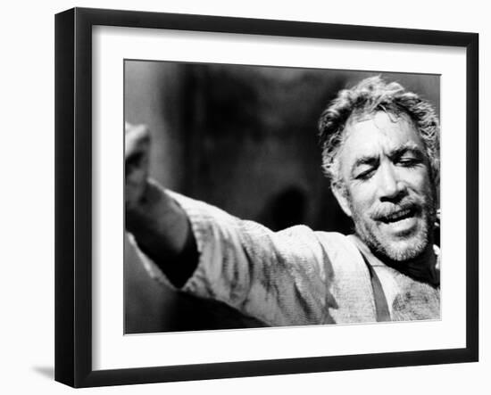 Zorba the Greek, Anthony Quinn, 1964-null-Framed Photo