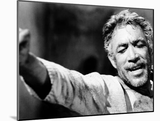 Zorba the Greek, Anthony Quinn, 1964-null-Mounted Photo