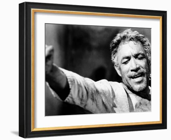 Zorba the Greek, Anthony Quinn, 1964-null-Framed Photo