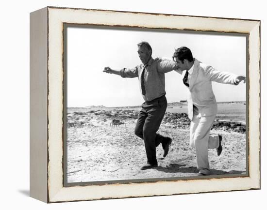 Zorba The Greek, Anthony Quinn, Alan Bates, 1964, Greek Dance-null-Framed Stretched Canvas