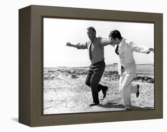 Zorba The Greek, Anthony Quinn, Alan Bates, 1964, Greek Dance-null-Framed Stretched Canvas