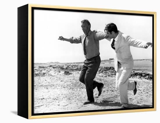 Zorba The Greek, Anthony Quinn, Alan Bates, 1964, Greek Dance-null-Framed Stretched Canvas