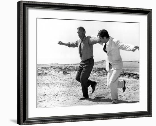 Zorba The Greek, Anthony Quinn, Alan Bates, 1964, Greek Dance-null-Framed Photo