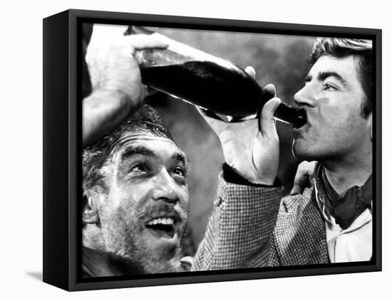 Zorba the Greek, Anthony Quinn, Alan Bates, 1964-null-Framed Stretched Canvas