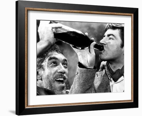 Zorba the Greek, Anthony Quinn, Alan Bates, 1964-null-Framed Photo