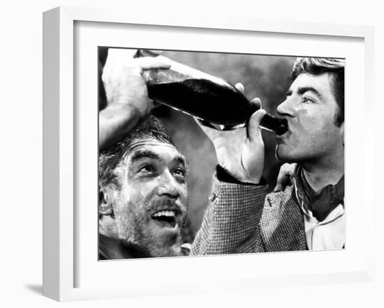 Zorba the Greek, Anthony Quinn, Alan Bates, 1964-null-Framed Photo