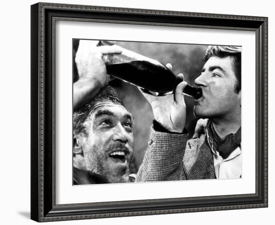 Zorba the Greek, Anthony Quinn, Alan Bates, 1964-null-Framed Photo