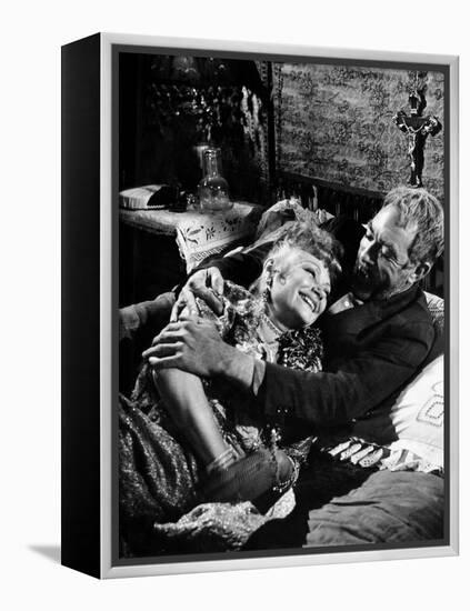 Zorba The Greek, Lila Kedrova, Anthony Quinn, 1964-null-Framed Stretched Canvas