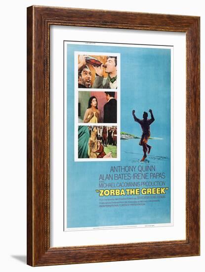 Zorba the Greek-null-Framed Art Print