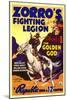 Zorro's Fighting Legion, 1939-null-Mounted Art Print