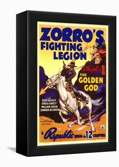 Zorro's Fighting Legion, 1939-null-Framed Stretched Canvas