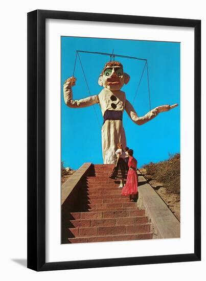 Zozobra Effigy, Santa Fe Fiesta-null-Framed Art Print