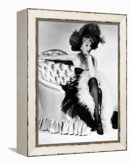 Zsa Zsa Gabor. "Moulin Rouge" 1952, Directed by John Huston-null-Framed Premier Image Canvas