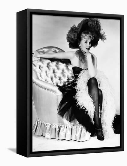 Zsa Zsa Gabor. "Moulin Rouge" 1952, Directed by John Huston-null-Framed Premier Image Canvas