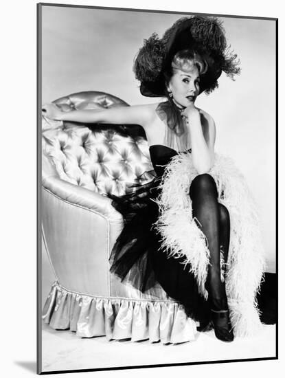 Zsa Zsa Gabor. "Moulin Rouge" 1952, Directed by John Huston-null-Mounted Photographic Print