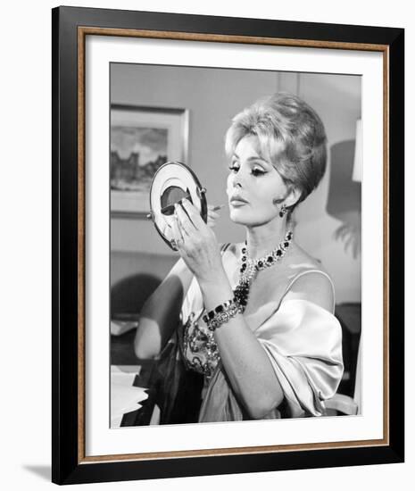 Zsa Zsa Gabor-null-Framed Photo