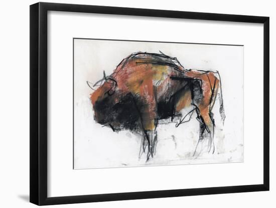 Zubre, Bialowieza-Mark Adlington-Framed Giclee Print