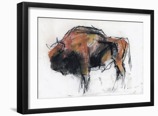 Zubre, Bialowieza-Mark Adlington-Framed Premium Giclee Print