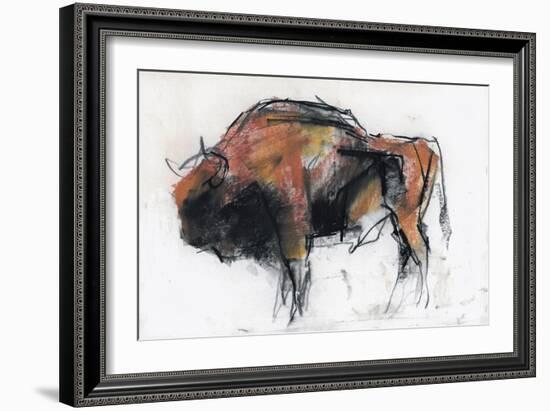 Zubre, Bialowieza-Mark Adlington-Framed Premium Giclee Print