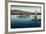 Zürich, Dampfer Stadt Rapperswil Mit Alpenquai, Berg-null-Framed Photographic Print