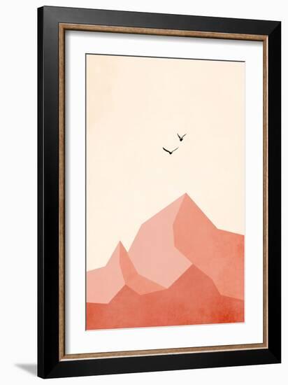 Zugspitze, Eins-Kubistika-Framed Giclee Print