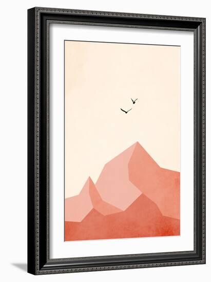 Zugspitze, Eins-Kubistika-Framed Giclee Print