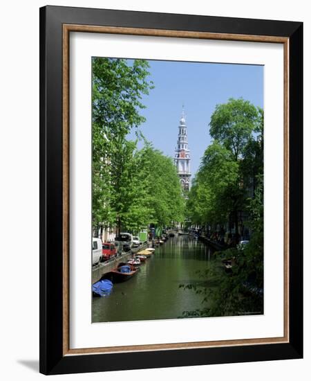 Zuiderkerk from Staal Straat, Amsterdam, Holland-Kathy Collins-Framed Photographic Print