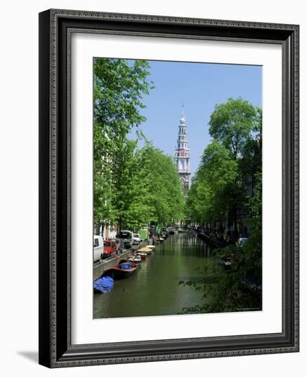 Zuiderkerk from Staal Straat, Amsterdam, Holland-Kathy Collins-Framed Photographic Print